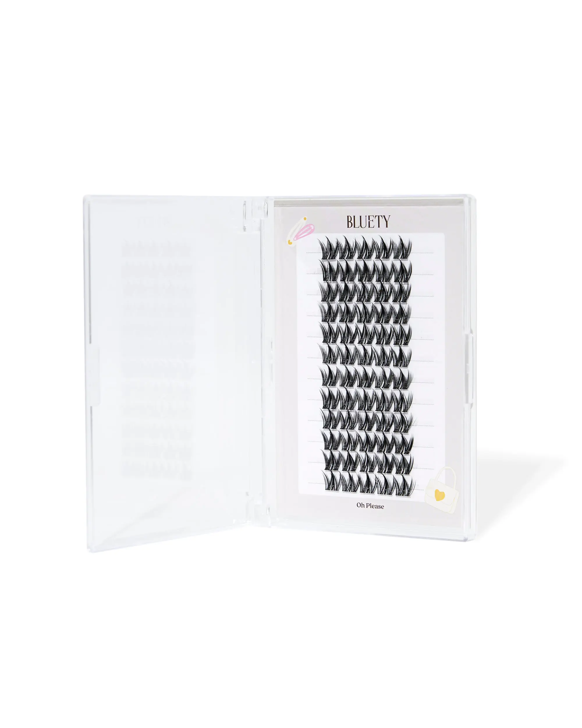 Oh Please Lashes | 13mm Voluminous Lash, Dramatic Lashes, Invisible Band, Vegan, Cruelty Free, Reusable