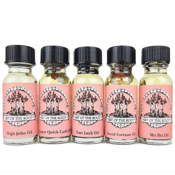 Luck 5 OIL SET for Prosperity, Good Fortune & Money