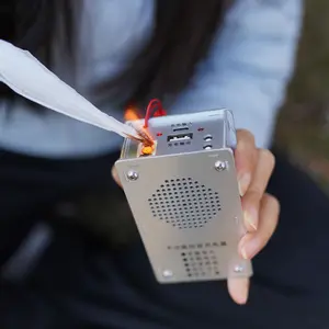 Hand-Crank Generator | Portable Self-Powered Tool for Camping, Outdoor Use & Home Emergencies