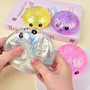 Colorful Smile Face Simulation Steamer Large Baozi Stress Relief Toy, Cute Slow-Return Squishy Fun, Perfect for Relaxation and Playtime