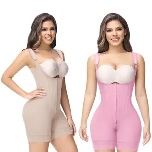 SHAPSHE Fajas Colombianas Shapewear for Women Body Shaper Tummy Control Butt Lifting Moldeadoras Bodysuits with Hook Crotch