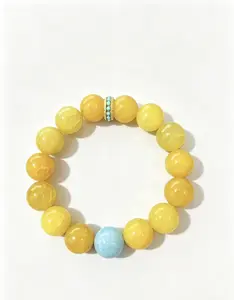 Yellow Court Pearls - Vibrant Yellow Color Court Pearls for Versatile Use in Casual to Formal Settings