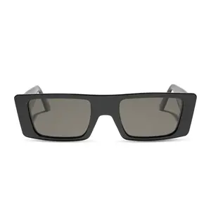 girls night - glossy black sunglasses