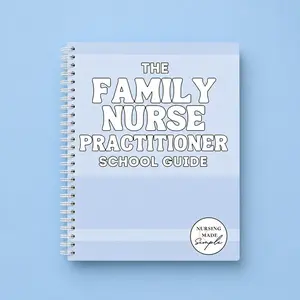 Family Nurse Practitioner Study Guide Notebook – Spiral Bound Nursing Reference Workbook for NP Students & Clinical Exam Preparation