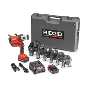 Ridgid 18V Lithium-Ion RP 340-B Cordless Press Tool Kit with ProPress Tool Jaws