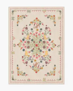 Friendship Garden Cream Multicolor Rug