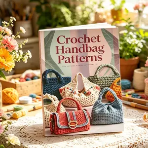 Beginner Crochet Bag Pattern, Step-By-Step Tutorial for Handmade Bags, Ideal Gift for Crochet Enthusiasts, Perfect for Newbies and Crafters