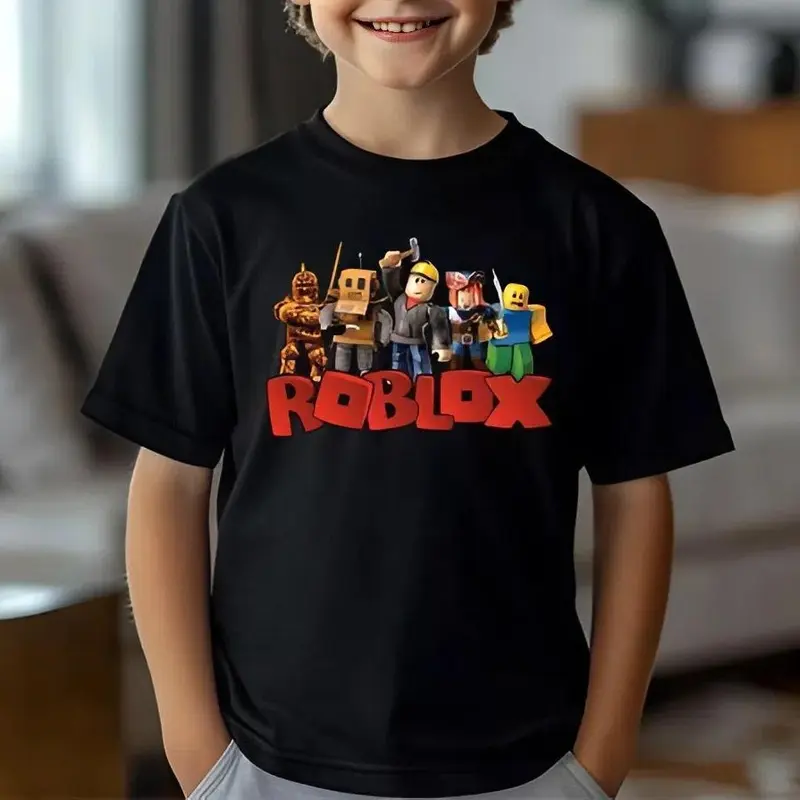 Youth and Adult Roblox T-shirt, Roblox Boy T-shirt, Roblox Youth Tee, Roblox Birthday Gift, Roblox Lover T-shirt, Youth Clothing, Gift For Son And Daughter, Toddler graphic tees, family matching shirt, summer outfit, birthday gift