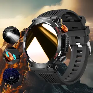 1.46 Inch HD Screen Smartwatch, Multi-functional Outdoor Sports Fitness Tracker, Wireless Receiving & Calling Multi-sport Mode Pedometer, Waterproof Watch with LED Light for Android/iOS Men & Women #TOP PICKS