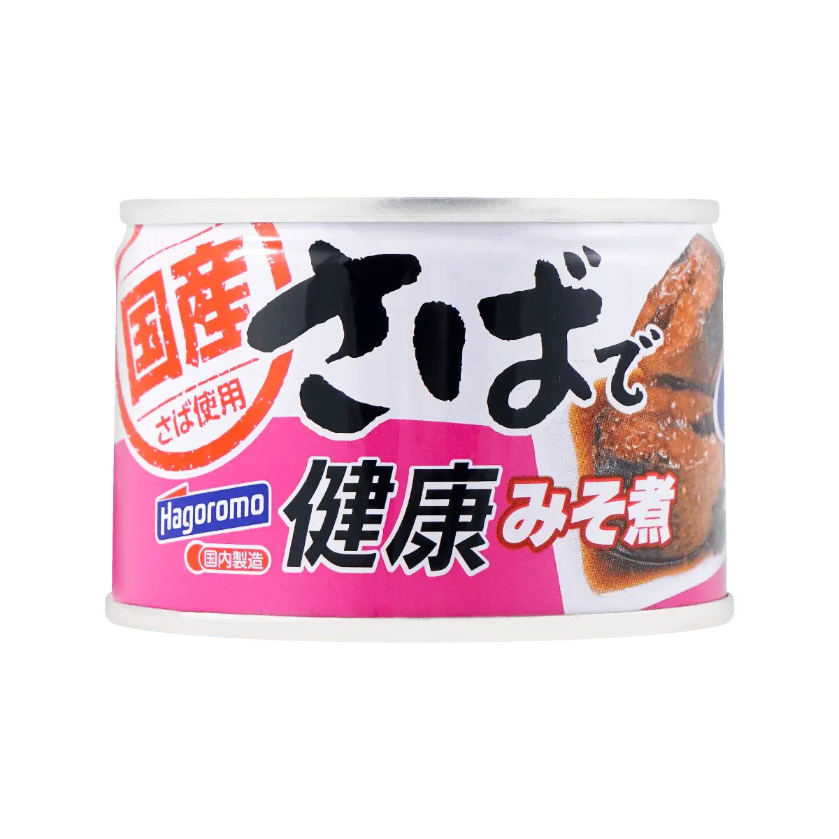 HAGOROMO Miso Flavored Mackerel Can - 160g Japanese Canned Fish, Ready to Eat, Savory Umami Seafood Snack