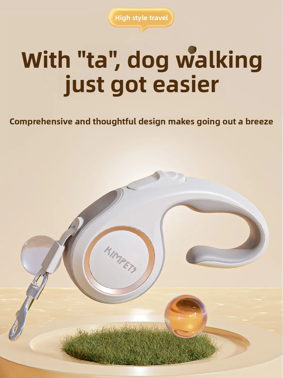 Clearance Sale|5M RETRACTABLE DOG LEASH WITH FREE GLOVES | All-Season Pet Walking Leash | Comfortable Handle for Daily Dog Walks | Bonus Gloves Included