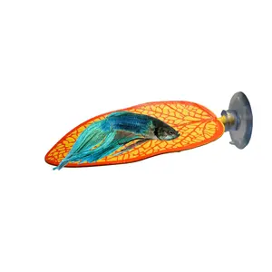 CTWPets Betta Fish Leaf Hammock – Floating Aquarium Resting Spot for Betta Comfort & Stress Relief
