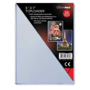 5" x 7" TOPLOADER® Sleeves (25ct)