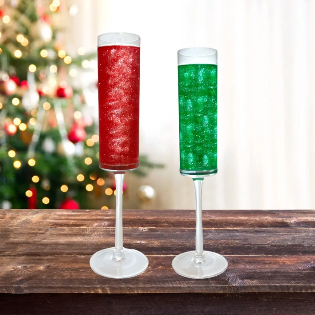 Christmas Drink Glitter (Set of 2 - Red & Green)
