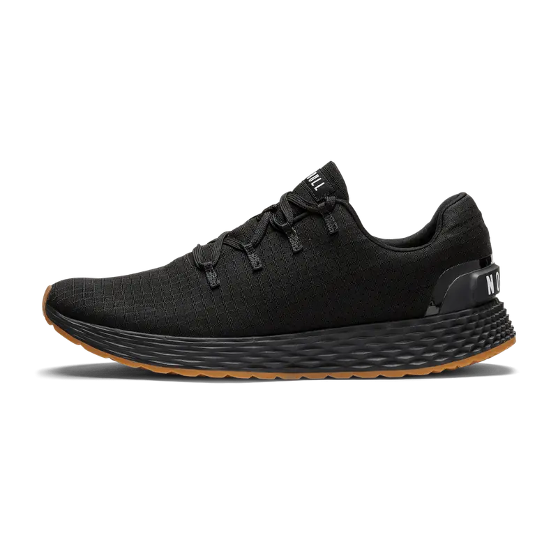NOBULL Women's Allday 365 (Ripstop) Shoe in Black Gum - Athletic Everyday Sneaker, Comfortable Walking Shoe, Versatile Trainer