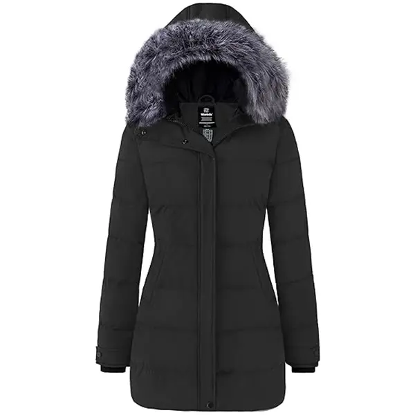 2026 NEW Women's Long Quilted Winter Coat Thicken Puffer Jacket with Hood giftideas christmasgift Womenswear Outerwear