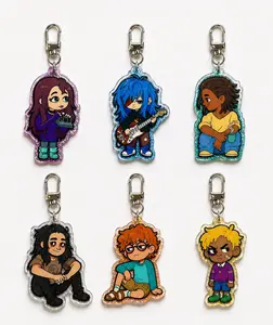 Sally Face Game Acrylic Keychain - Ashley Campbell, Ashley Campbell, Neil Douglas, Sal Fisher, Todd Morrison, Travis Phelps