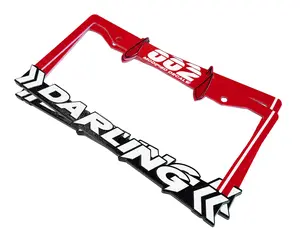 002 Zero Two License Plate Frame 002 Zero Two License Plate Frame