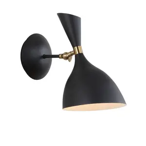 JONATHAN Y Josef 10" Iron Retro LED Wall Sconce