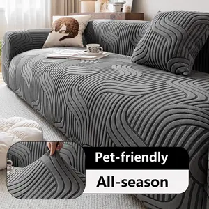 Elegant Sofa Cover Set, Pet-Friendly Non-Shedding, Machine & Hand Washable, Scratch-Resistant, Easy Clean, No Odor, All Seasons Use, Sofa Couch Covers