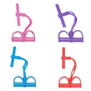 Pedal Resistance Band for Training Arms, Abs, Waist and Yoga Stretching