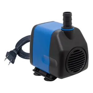 Aqua Dream 400 GPH Aquarium Submersible Pump Hydroponics 1500 L/H Max Head 8.2 ft Easy Cleaning Low Noise UL Approved for Fountains & Waterfalls