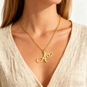 Initial Necklace Initial Necklace