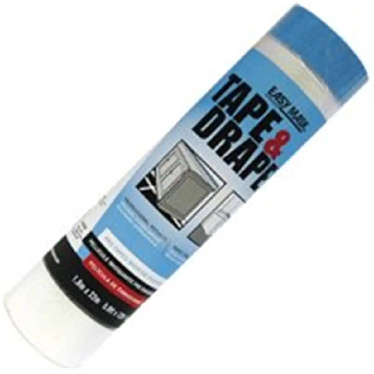 Paint Protection Tape & Drape Dropcloth, 6 ft.