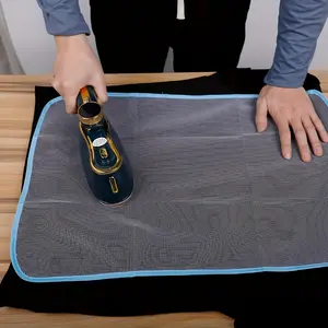 [1pc Heat-Resistant Ironing Mat] Durable Polyester Mesh Pad, Laundry Tool Accessory, Steam Iron Protective Cloth, Safe for Clothes & Surfaces, Easy to Clean, Accessories
