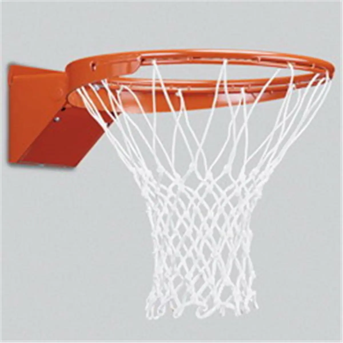 212 MAIN Traditional Braided Nylon Basketball Net, Official Size, 12 Loops, Durable 120-Thread Construction, Cost-Effective Sports & Outdoor Equipment