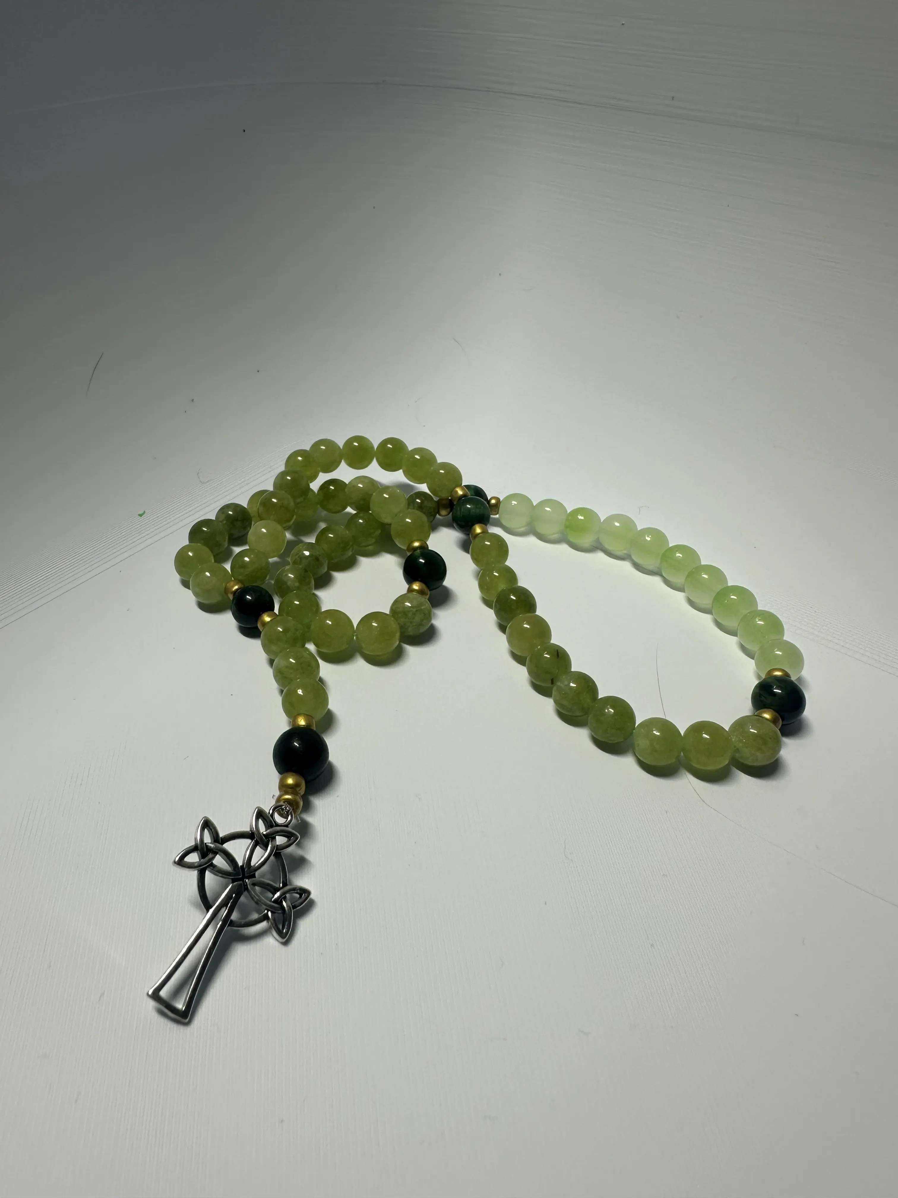 Custom Handmade Rosary – Personalized Bead Colors & Cross Style