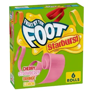 Fruit By The Foot Starburst Flavored Candy  Snack