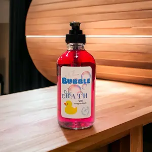 Magnesium bubble bath
