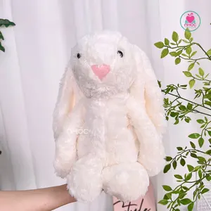 Bunny Jellycat Soft Fluffy Plush, Cozy Stuffed Rabbit, Cute Bunny Doll, Perfect Easter Basket Gift, Cuddle Buddy for Kids, Baby, Girlfriend, Snuggly Home Plush