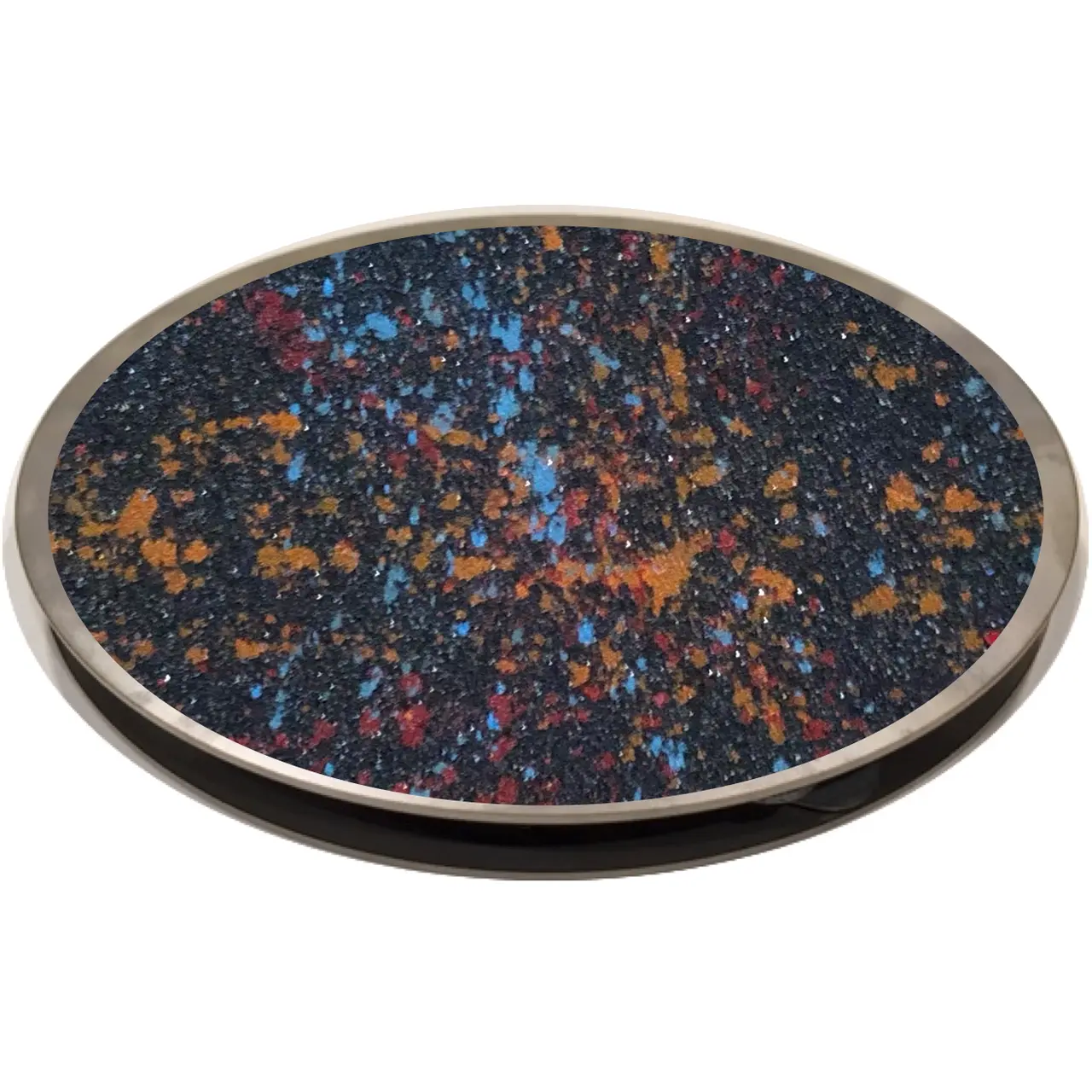 TMS Micro Black Splatter Figure Skating Spinner