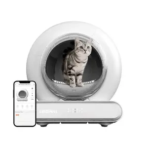 Warcat Self Cleaning Litter Box Large Capacity Automatic Litter Box with App Control via 2.4G Wifi, Safety Sensors for Cats Low Noise Electric Litter Robot #TikTokShopRestock