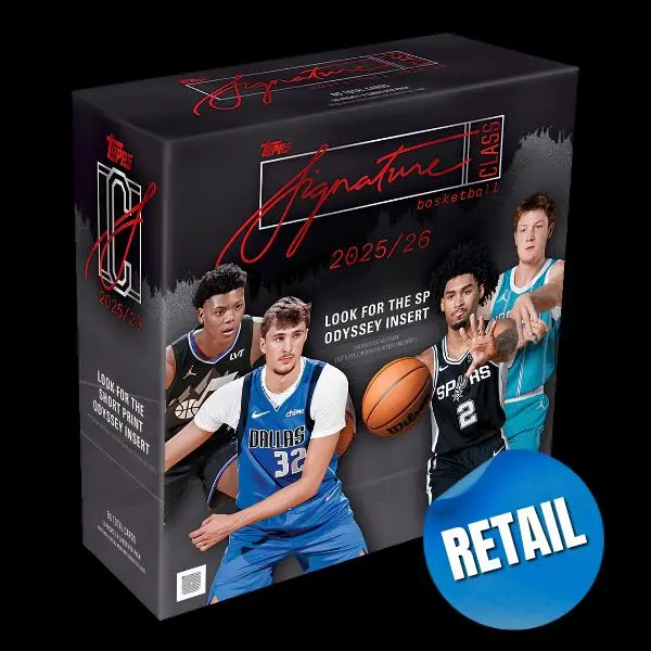 2025/26 Topps Signature Class Basketball Mega Box