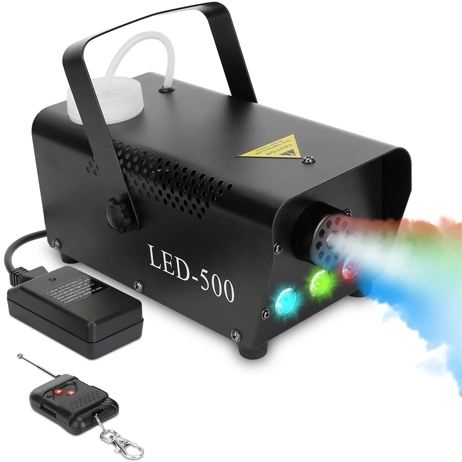 400W Fog Machine RGB LED Party Club DJ Fogger Rapid Heating Remote Control Wedding Stage Smoke Machine,summervibes