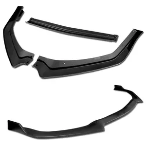 GT-Style Front Bumper Lip Body Kit Spoiler Compatible with 2018 - 2023 Ford Mustang ( Do Not Fit For Shelby GT350 / GT500 Models )