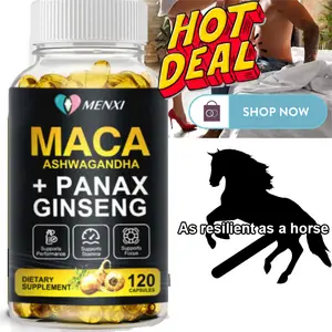 Peruvian Maca Root Capsules, 120-Count, 10000mg Formula for Daily Health and Wellness Support