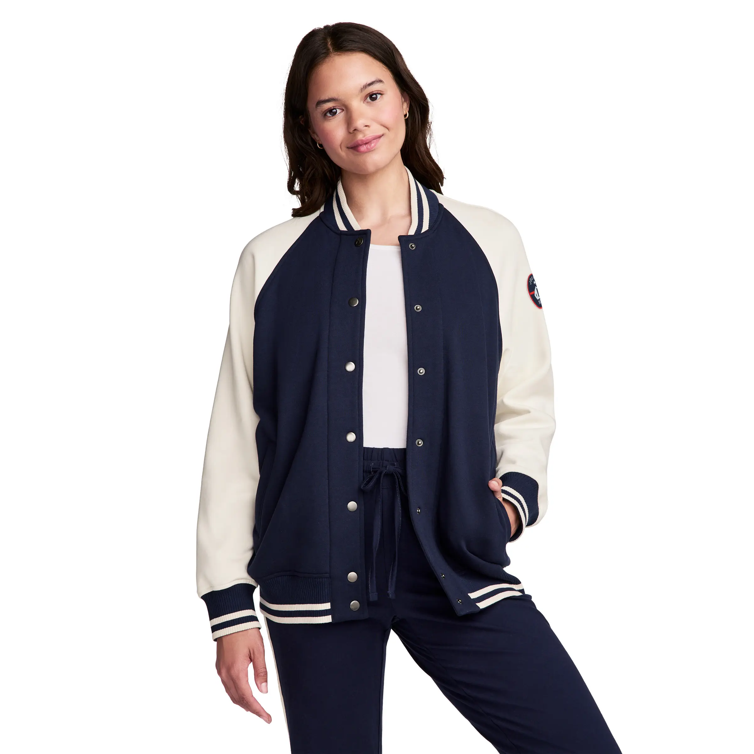 Jockey Women's Jockey 1876 Collection Varsity Jacket