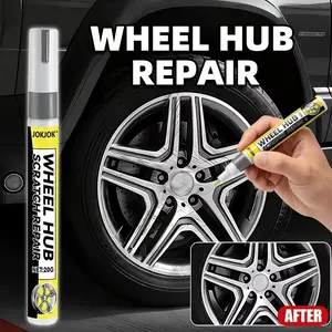 Multi-Functional Permanent Marker Pen Kit, Alloy Wheel Repair Set, Fixes Scratches, Dents, Fading, Brand Jokjok, Surface Renewal, Wheel Restoration
