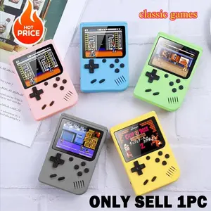400 Games In One Portable Mini Electronic Video Game Player Kids Electronic Game Toy For Children Handheld Game Console Adjustab