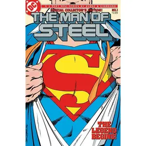 MAN OF STEEL #1 FACSIMILE EDITION CVR A JOHN BYRNE