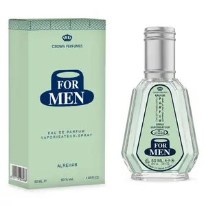 Al Rehab For Men Eau de Parfum Spray for Men, 1.7 Ounce
