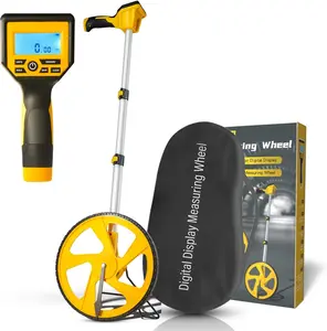 Measuring Wheel Digital Display High Precision,  Measure Wheel with Backlit Display, Multifunction-Metric/Imperial/Hold/Save/Memory etc.