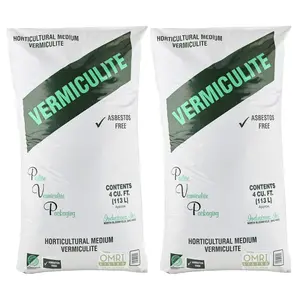 PVP Industries Medium Vermiculite Professional Grade Soil Conditioner, 2 Pack
