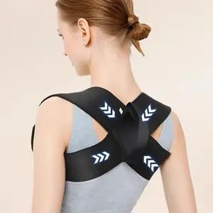 Classic Black Open Shoulder Beauty Back Correction Belt Back Open Shoulder Open Camel Unisex Back Correction Belt