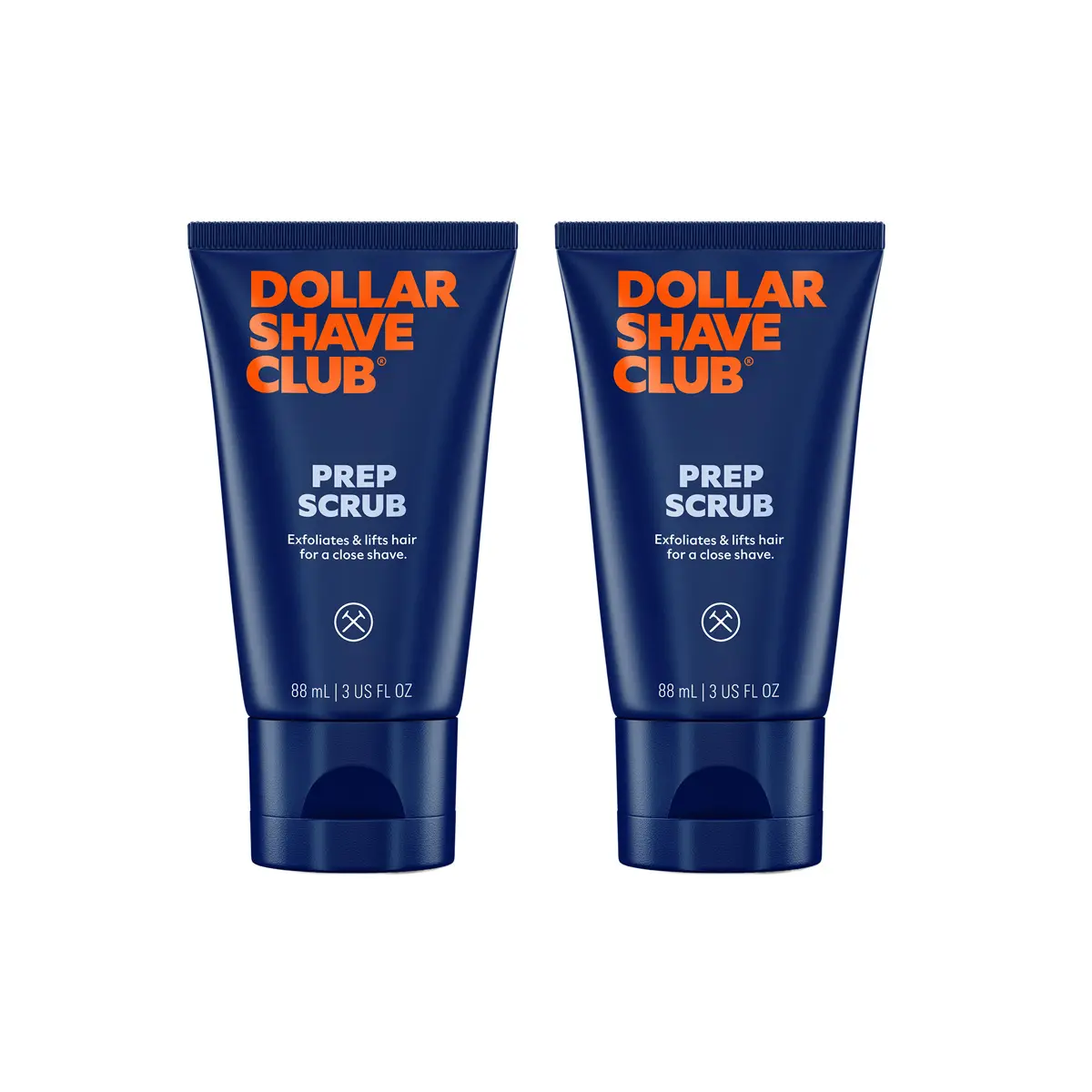 Dollar Shave Club Pre Shave Scrub – Exfoliating Shaving Scrub Lifts Hairs for a Closer Shave, Helps Prevent Ingrown Hairs, 3 oz, 2-pack