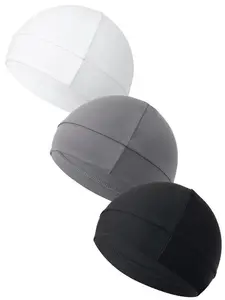 Unisex Plain Color Multifunctional Skull Caps 2026 Summer Sportive Beanie Fitted Hat for Men Women Stretchy Helmet Liner Biking Accessory Back To School Birthday Outfit Machine Washable Polyamide SpringStatements Fitting Outdoor Hat